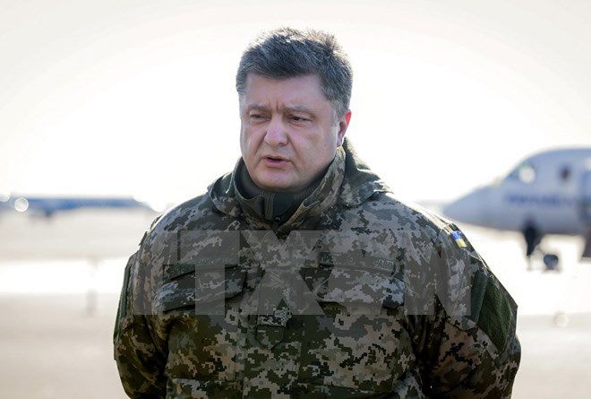 Tổng thống Petro Poroshenko. (Nguồn: AFP/TTXVN)