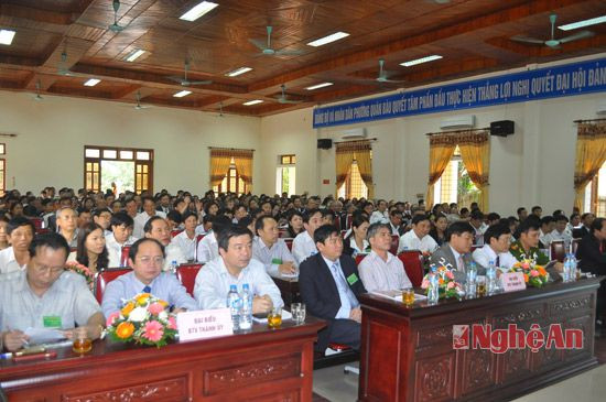 187 đại biểu đại diện cho 520 đảng viên thuộc 17 chi bộ trên địa bàn phường dự Đại hội