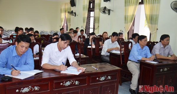 Các đại biểu tham dự Hội nghị.