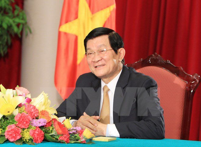 Chủ tịch nước Trương Tấn Sang. Ảnh: TTXVN