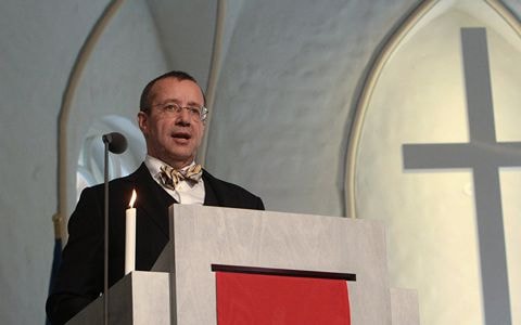 Tổng thống Estonia Toomas Hendrik Ilves (ảnh: Sputnik)