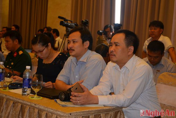 Đoàn đại biểu Báo Nghệ An tham dự Hội thảo