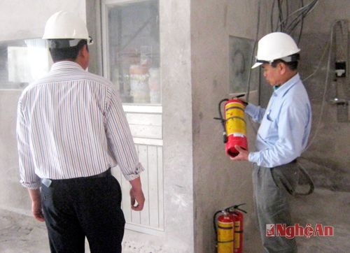 Kiểm tra hệ thống phòng cháy chữa cháy