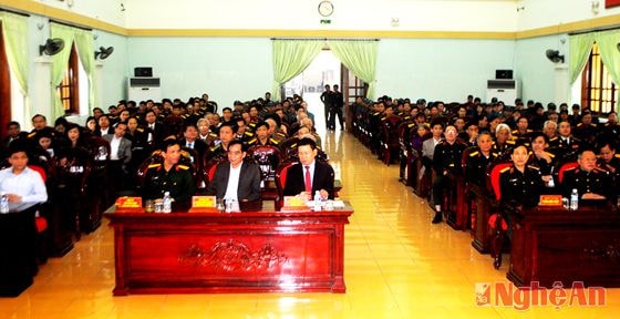 Toàn cảnh buổi lễ.