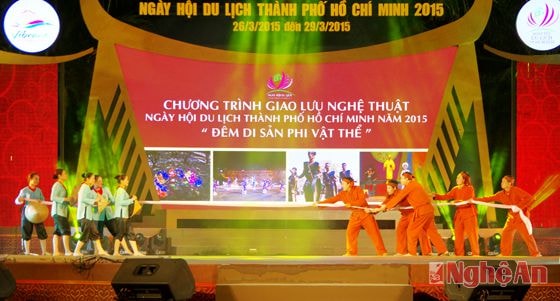 Tiết mục trong “Về miền Ví Giặm”