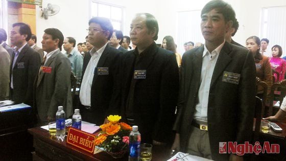 Các đại biểu tham dự Đại hội