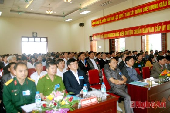 Đại biểu tham dự đại hội