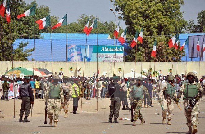 Cảnh sát Nigeria. (Nguồn: AFP/TTXVN)