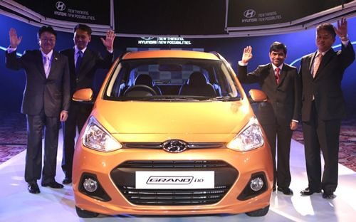 Grand i10, mẫu xe đang đắt khách tại thị trường Việt Nam được Hyundai Thành Công nhập khẩu từ Ấn Độ.