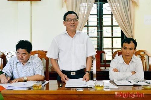 Đồng chí  Nguyễn Trường Phị - Phó ban Tuyên giáo huyện ủy khẳng định việc tập huấn cho cộng tác viên cơ sở là điều cần thiết