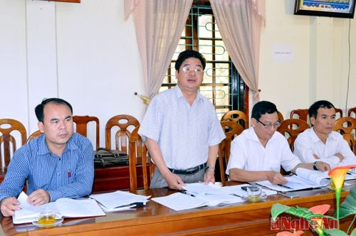 Đồng chí Ngô Đình Hùng - Trưởng ban Tuyên giáo Huyện ủy Anh Sơn khẳng định sẽ làm tốt công tác tham mưu để thực hiện công tác tuyên truyền và sử dụng báo đảng 