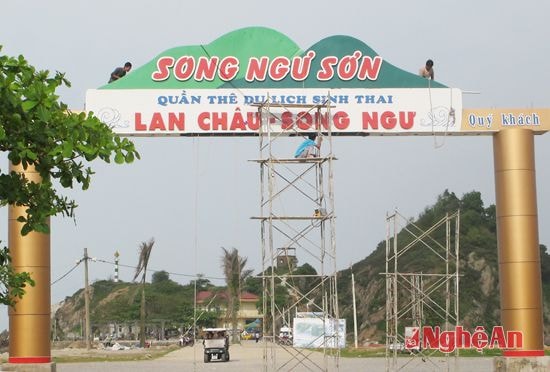 Khu du lịch Song Ngư Sơn cũng chuẩn bị cho mùa du lịch mới