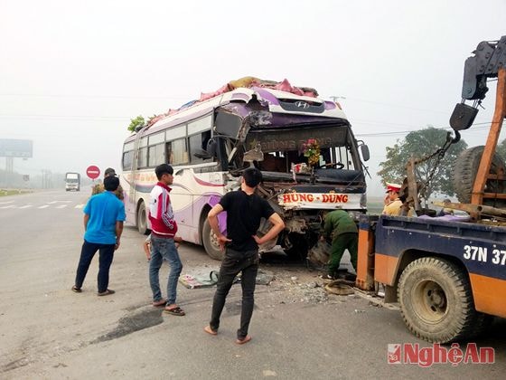 Hiện trường vụ tai nạn