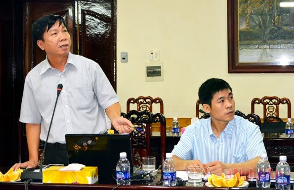 Đại diện chủ đầu tư trình bày dự án