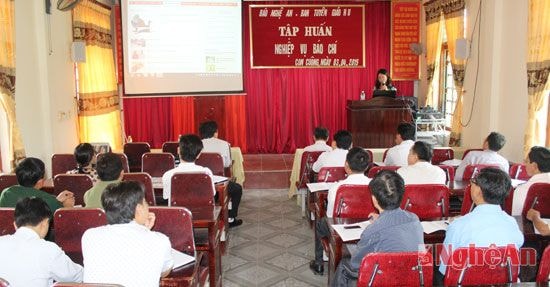 Toàn cảnh cuộc tập huấn