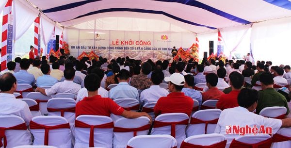 Quang cảnh buổi lễ