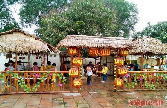 Phiên chợ quê của Trường Mầm non Diễn Xuân (Diễn Châu)
