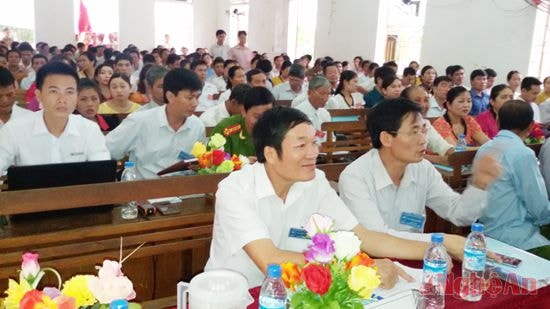 Các đại biểu tham dự đại hội