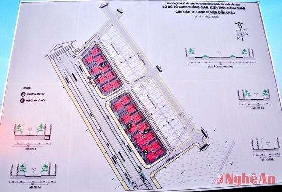 Quy hoạch tái định cư vị trí 1