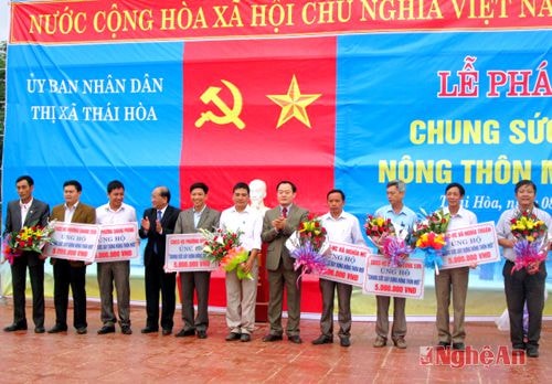 Các cơ quan, đơn vị, doanh nghiệp ủng hộ