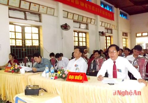 Các đại biểu tham dự đại hội