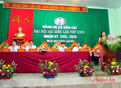Đoàn Chủ tịch chủ trì Đại hội