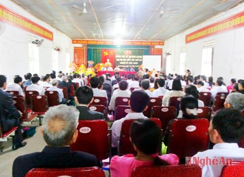 Quang cảnh đại hội