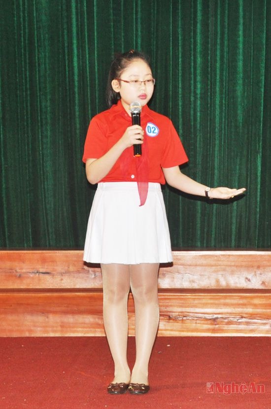 Các thi sinh kể chuyện về Bác Hồ