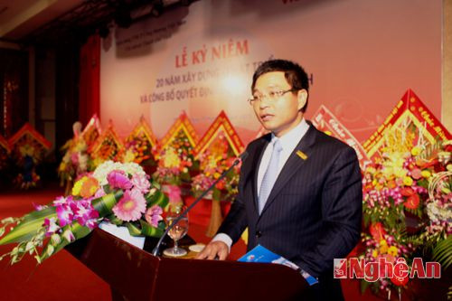 Chủ tịch H ĐQT Ngân hàng TMCP Công thương Việt nam phát biểu