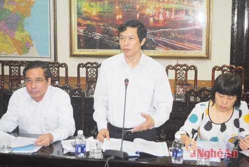 Ông Vương Quang Minh, Phó Chủ tịch UBMTTQVN tỉnh Nghệ An yêu cầu nêu rõ kết quả của công tác giám sát tự chủ tài chính, đánh giá kỹ hơn về tồn tại hạn chế.