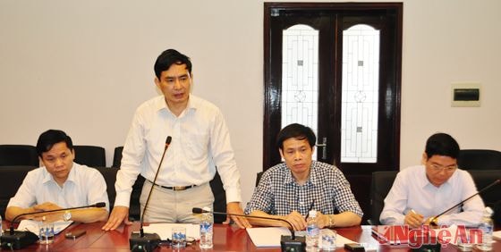 Phó trưởng ban KT-NS Trần Quốc Chung nêu lên một số vấn đề cần quan tâm