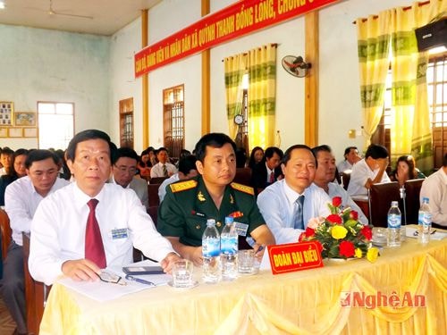 Các đại biểu tham dự đại hội