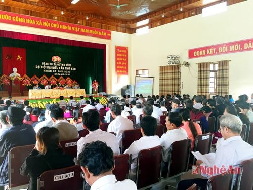 Quang cảnh đại hội