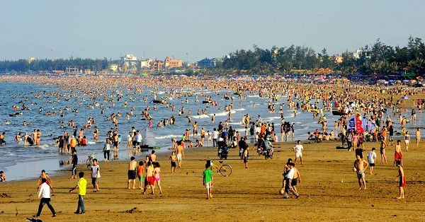 Bãi biển Cửa Lò.