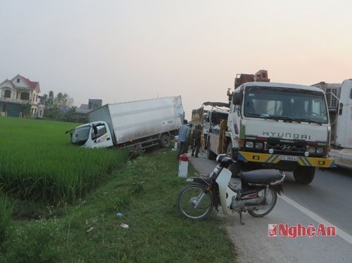 Hiện trường vụ tai nạn