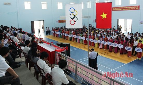 Quang cảnh Lễ khai mạc
