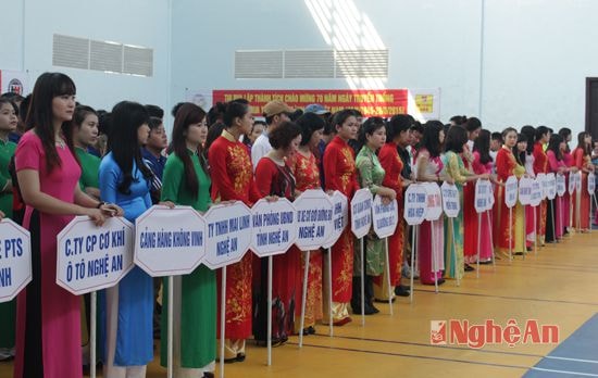Hội thao thu hút 450 vận động viên ngành GTVT Nghệ An tham gia
