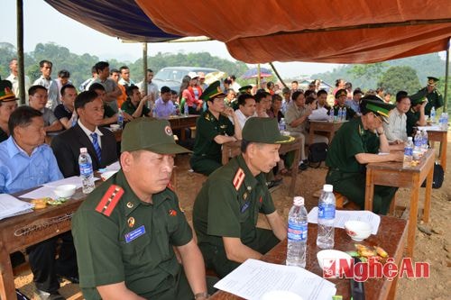 Các đại biểu dự lễ