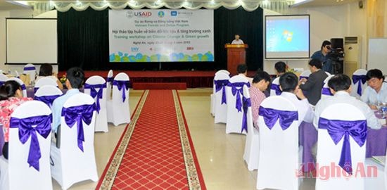 Toàn cảnh khóa tập huấn.