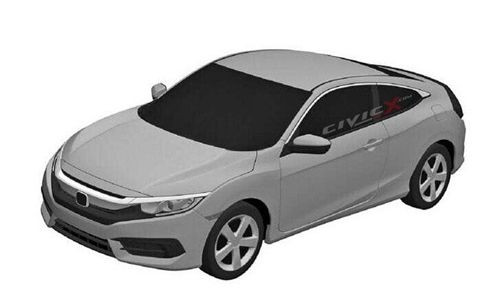 Honda Civic coupe.