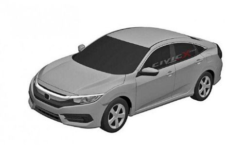 Honda Civic sedan.