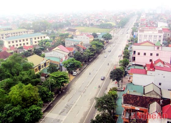 Quang cảnh Làng Đỏ - Hưng Dũng hôm nay. Ảnh: P.V