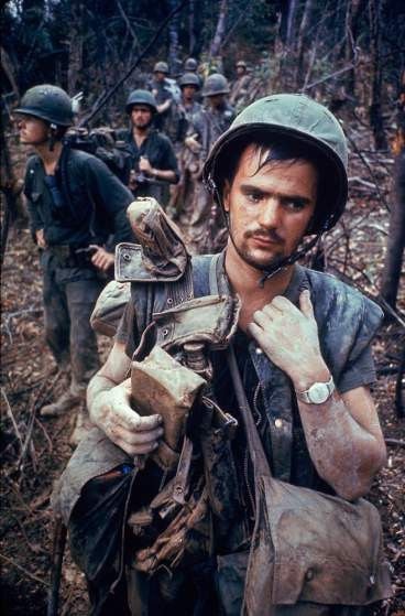 Những binh sĩ Mỹ tham gia chiến dịch quân sự mang tên Operation Prairie diễn ra gần khu vực phi quân sự năm 1966.
