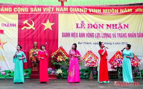 Văn nghệ chào mừng