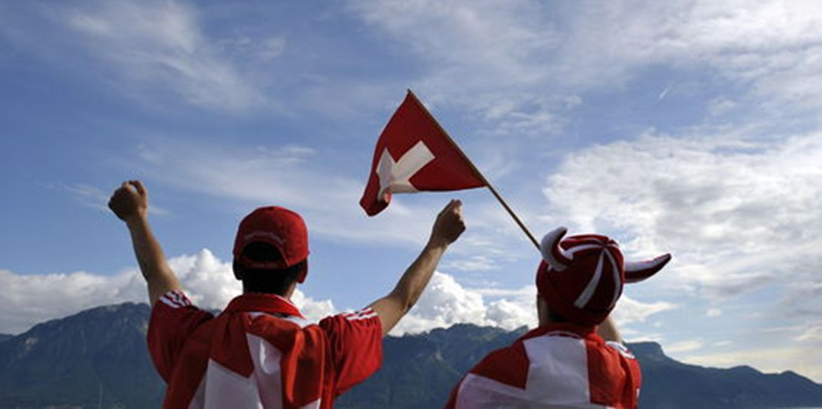 Một khung cảnh thiên nhiên ở Thụy Sỹ. Ảnh: AFP 