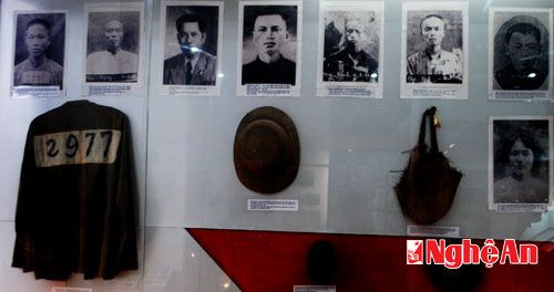 Hình ảnh, kỷ vật của những chiến sỹ bị giam giữ trong Nhà Lao Vinh.