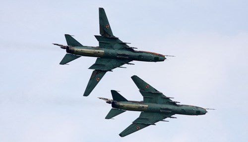 Máy bay Su-22.