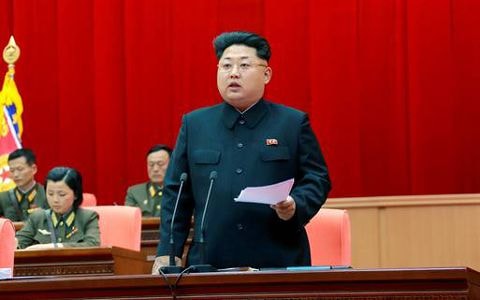 Nhà lãnh đạo Triều Tiên Kim Jong-un bất ngờ hùy chuyến thăm Nga vào phút chót (ảnh: KCNA)