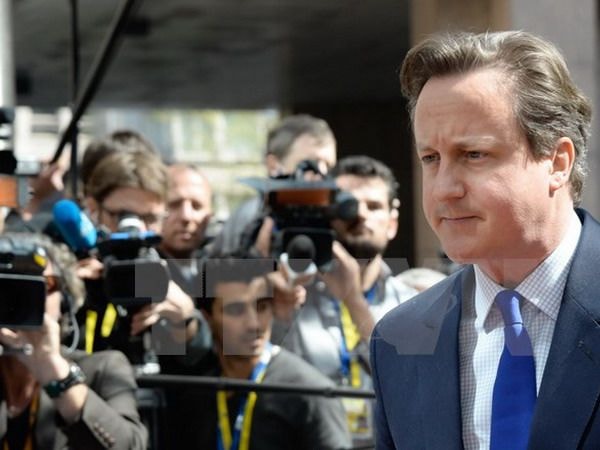 Thủ tướng Anh David Cameron. (Nguồn: AFP/TTXVN)