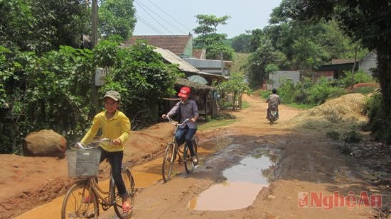 Bản Độ 2 (xã Châu Bình). Ảnh: N.L